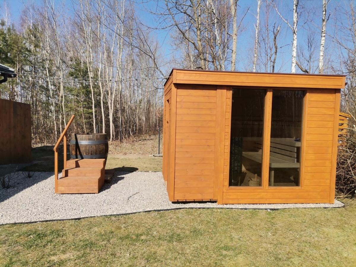 Dziki Zakatek Piskornia Dom Z Sauna Экстерьер фото