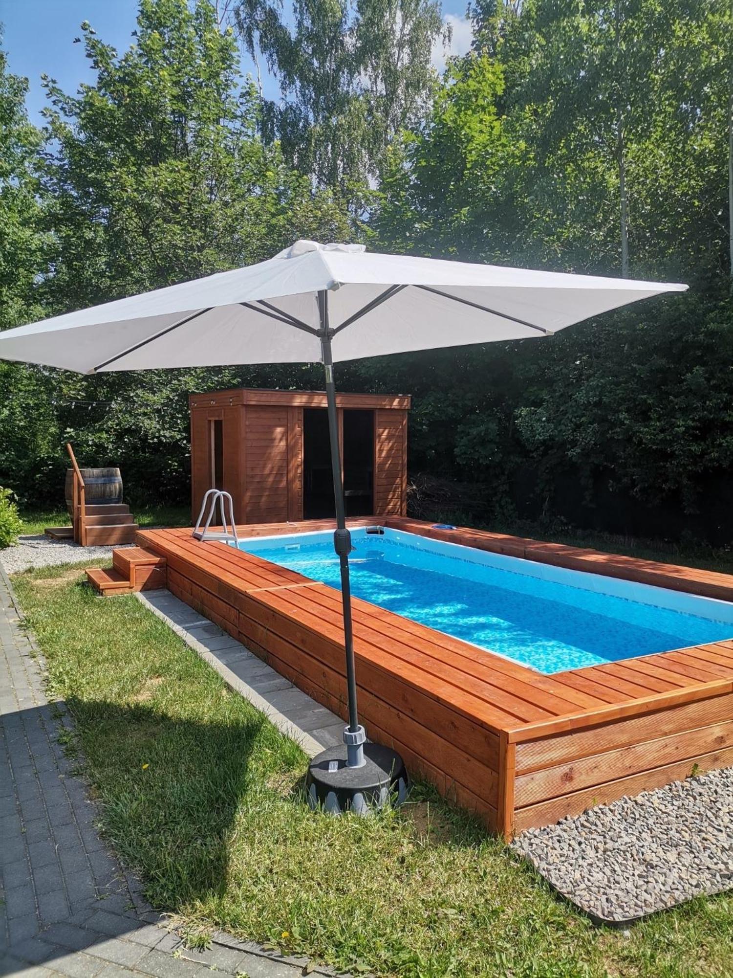 Dziki Zakatek Piskornia Dom Z Sauna Экстерьер фото